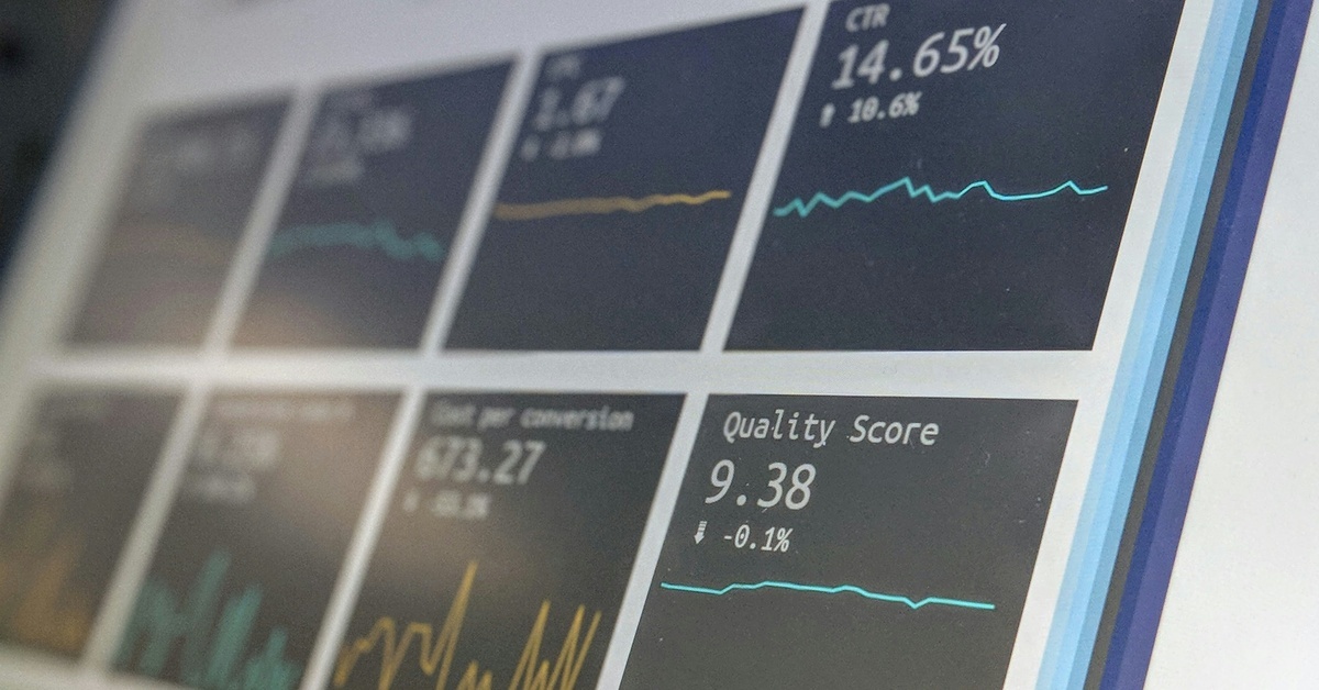 Metrics, including quality score and cost per conversion